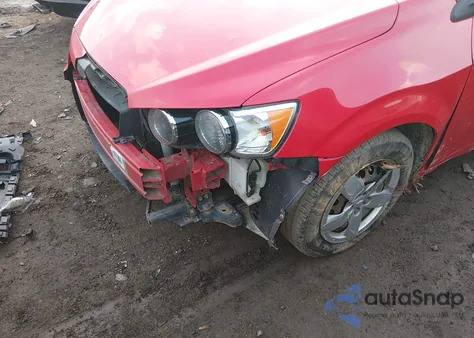 2016 Chevrolet Sonic Ls Auto из США, поврежденный, VIN 1G1JA5SG6G4177558